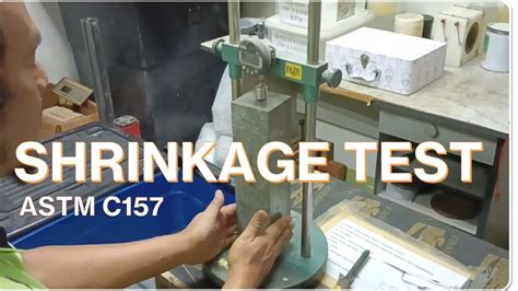 Shrinkage Testing advice|shrinkage ruler test.